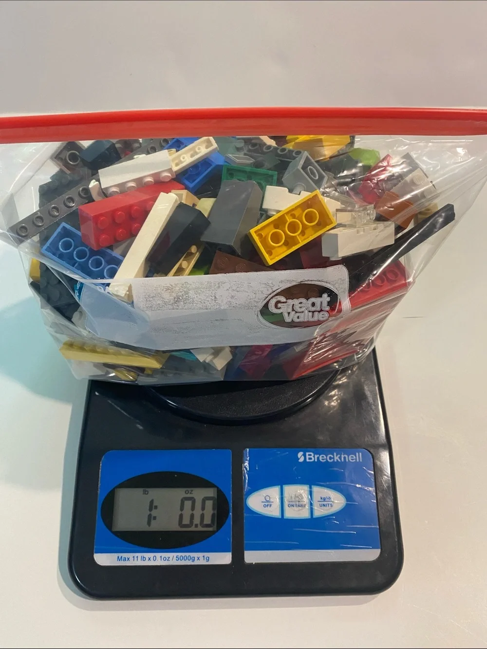 Assorted Preowned Lego 1 Pound Variety Building Blocks